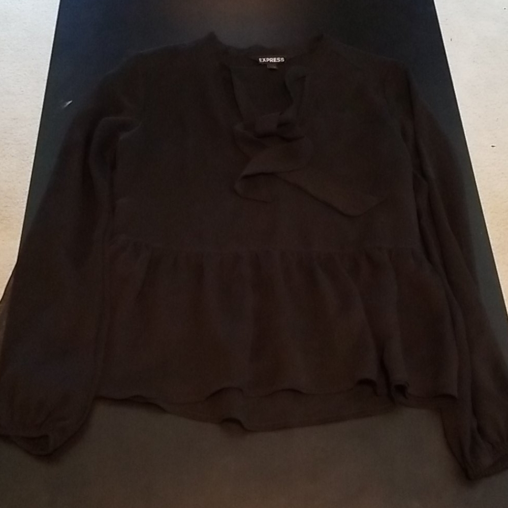 Express peplum dress top